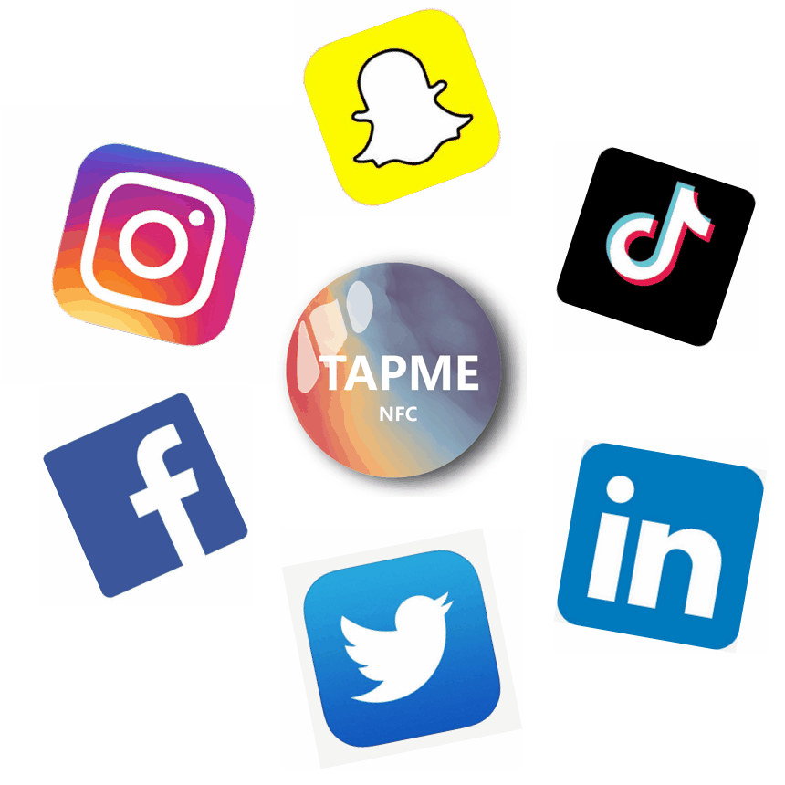 Etiqueta NFC Redes Sociales 4