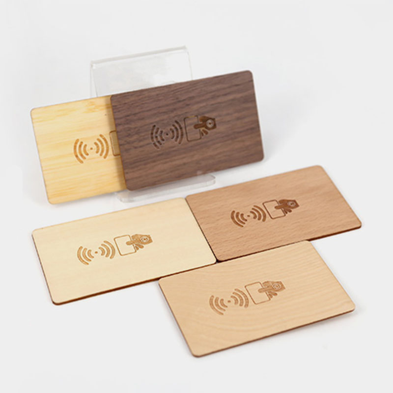 Tarjetas de Madera NFC 1